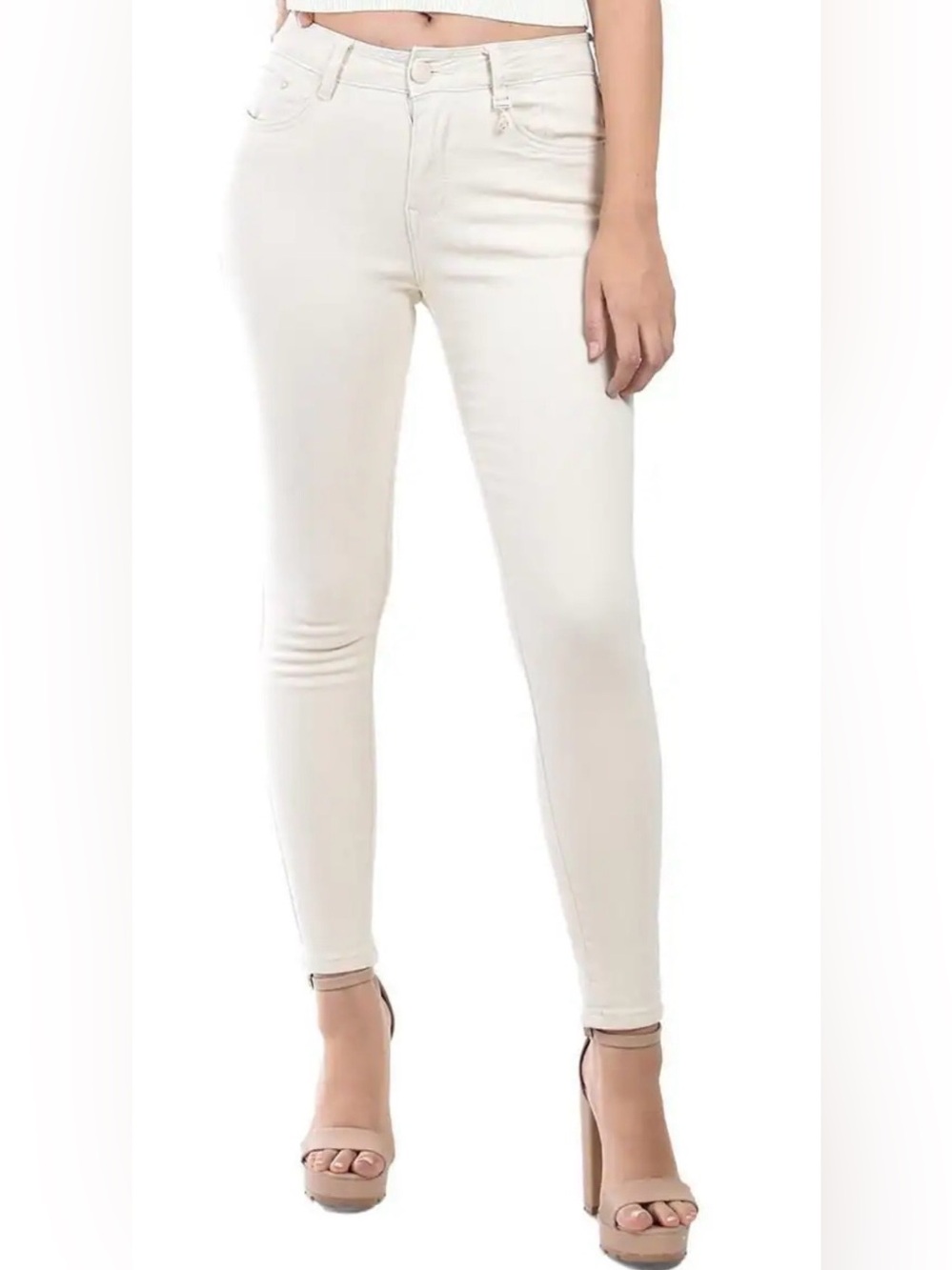 Banana Republic Women’s Off-White Skinny Jeans Size29